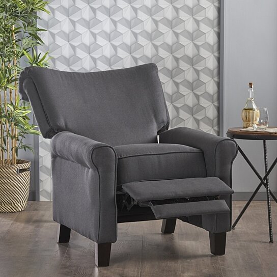 Thelma Traditional Fabric Recliner